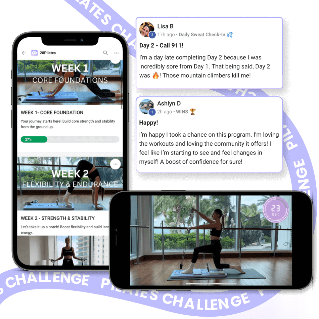 Pilates Reformer + 28 Day Challenge