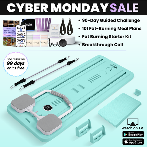 Portable Pilates Reformer + 90 Day Bootcamp