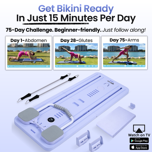 Twenty8™ - Portable Pilates Reformer & 75 Day Guided Challenge