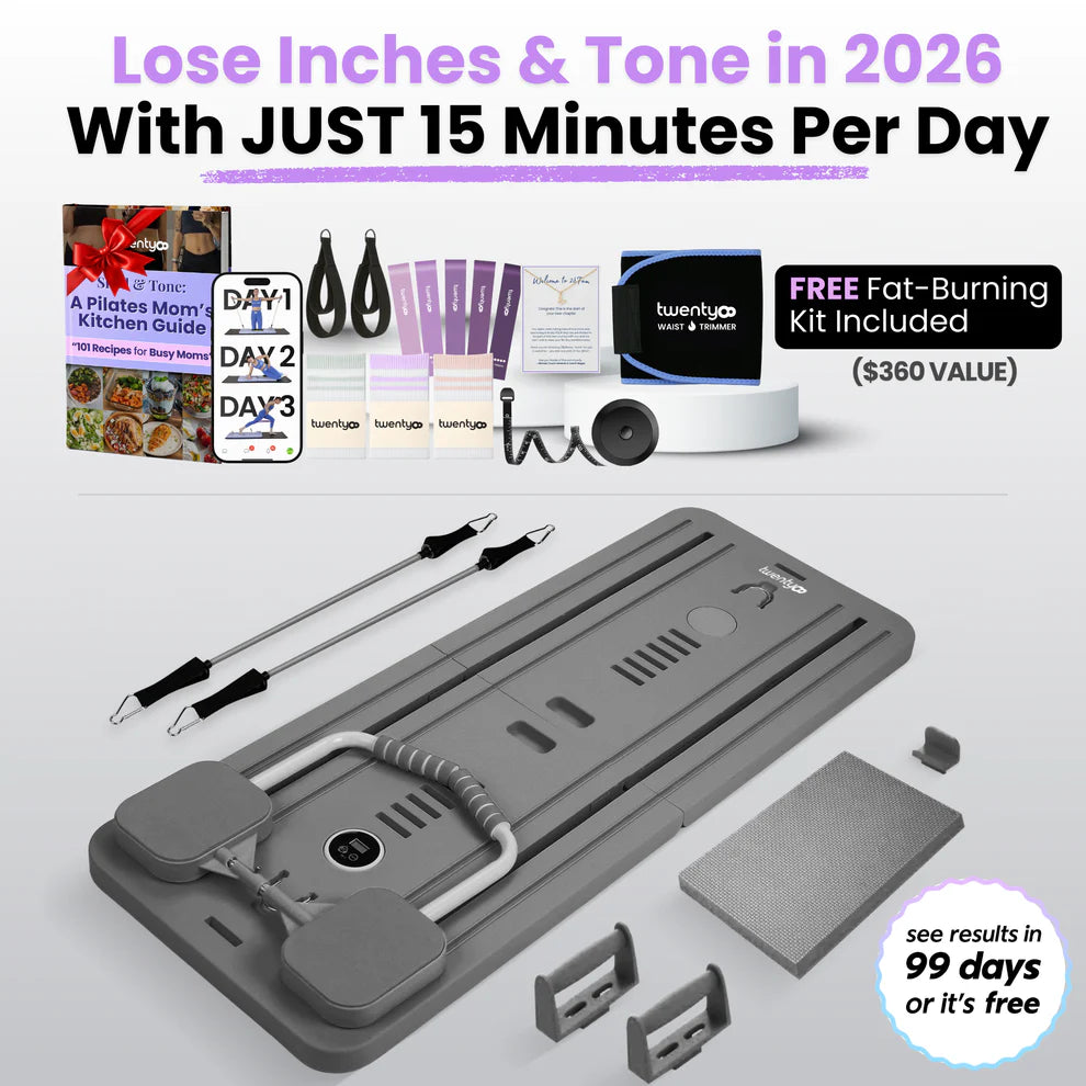 Portable Pilates Reformer + 90 Day Bootcamp