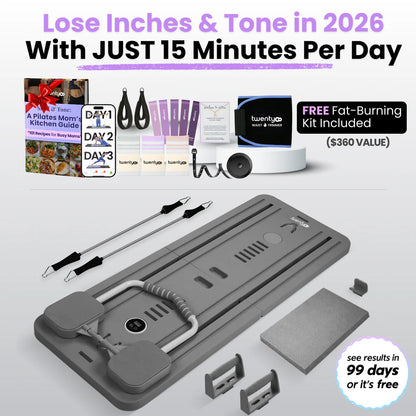 Portable Pilates Reformer + 90 Day Bootcamp