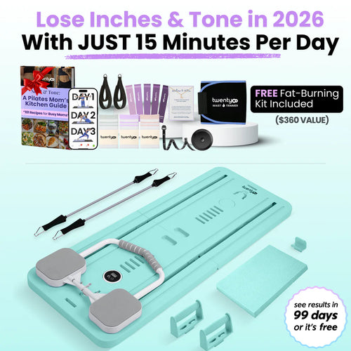 Portable Pilates Reformer + 90 Day Bootcamp