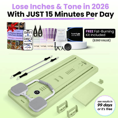 Portable Pilates Reformer + 90 Day Bootcamp