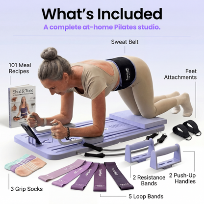 Twenty8™ - Portable Pilates Reformer & 75 Day Guided Challenge
