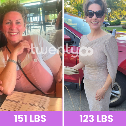 "Consistency came easy, I've lost 25 pounds"