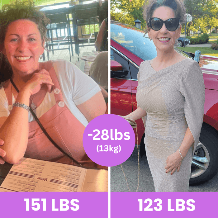 Jennifer, 151 lbs to 123 lbs