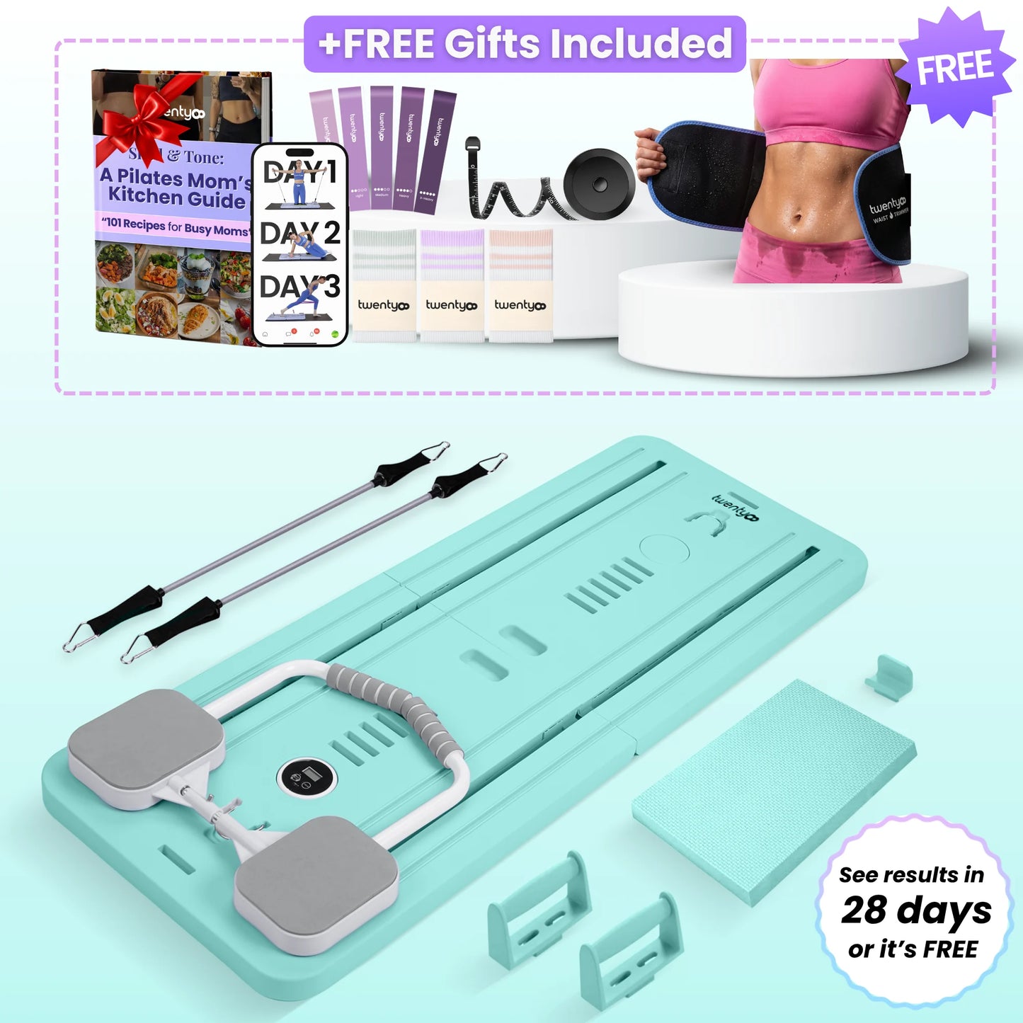 28Pilates™ Total Transformation Bundle + 28 Day Belly Melt Challenge