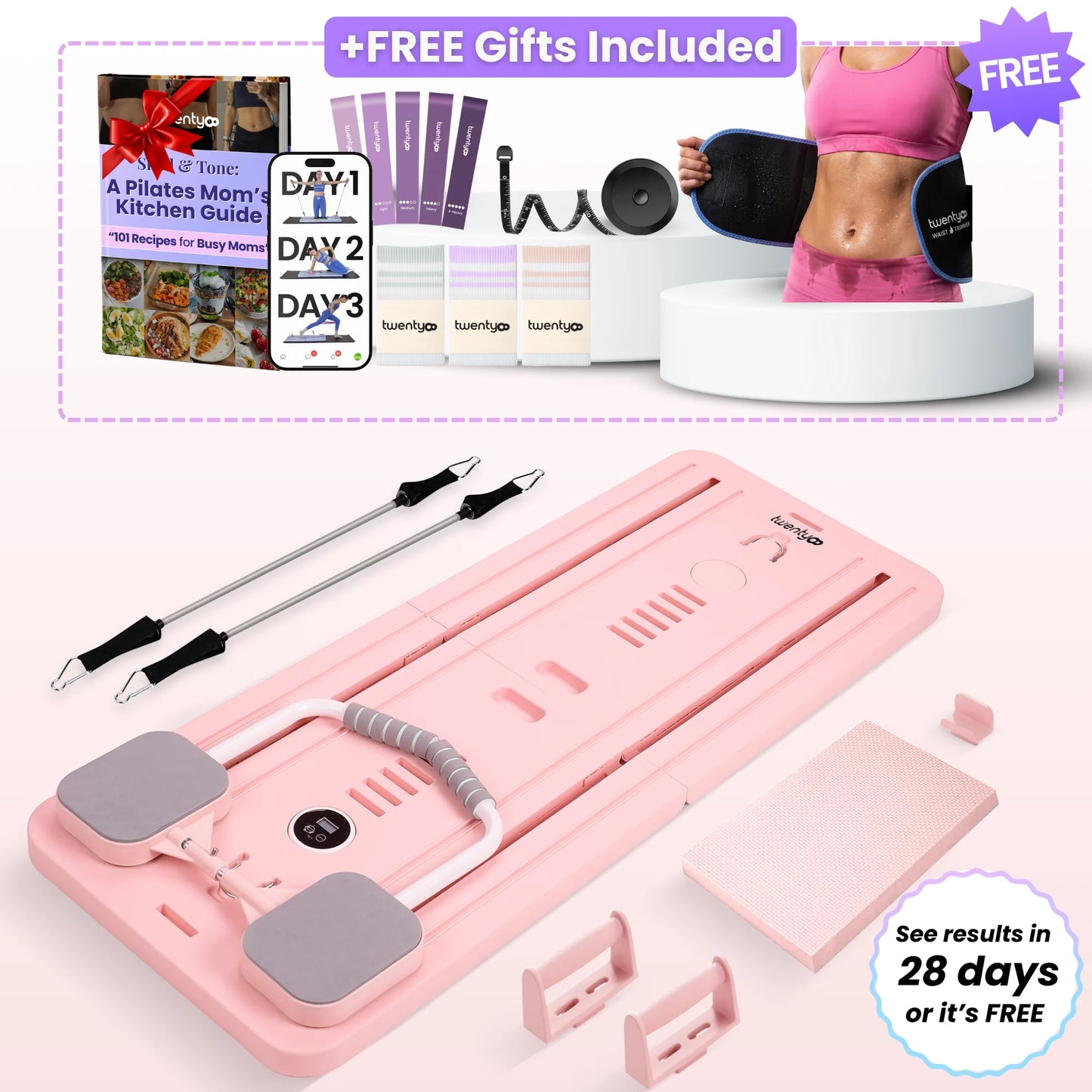 28Pilates™ Total Transformation Bundle + 28 Day Belly Melt Challenge