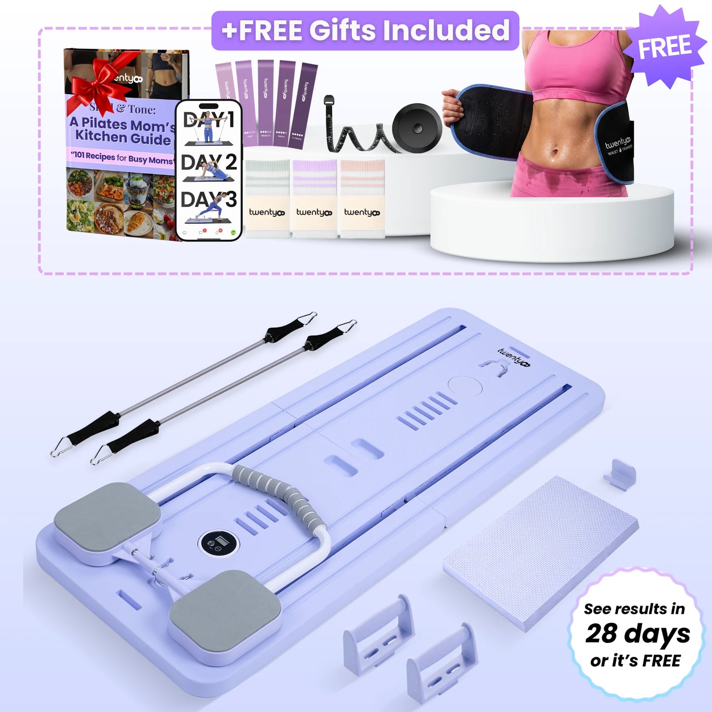 28Pilates™ Total Transformation Bundle + 28 Day Belly Melt Challenge