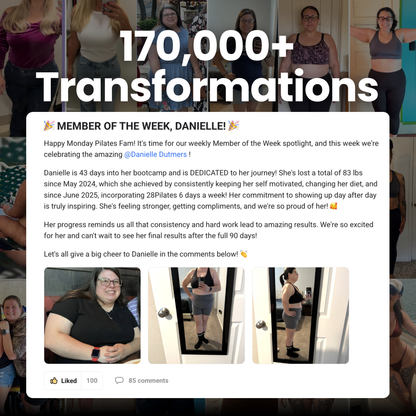 Twenty8™ - Portable Pilates Reformer & 75 Day Guided Challenge