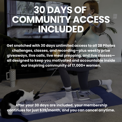 Pilates Reformer + 28 Day Challenge