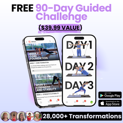 BODY+ Pilates Board & 90 Day Guided Classes